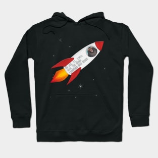 Chimpanzee in the Space Program Hoodie